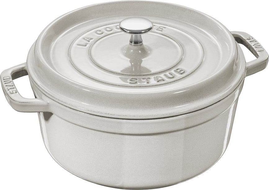 Garnek La Cocotte 6,7 l biała trufla żeliwny