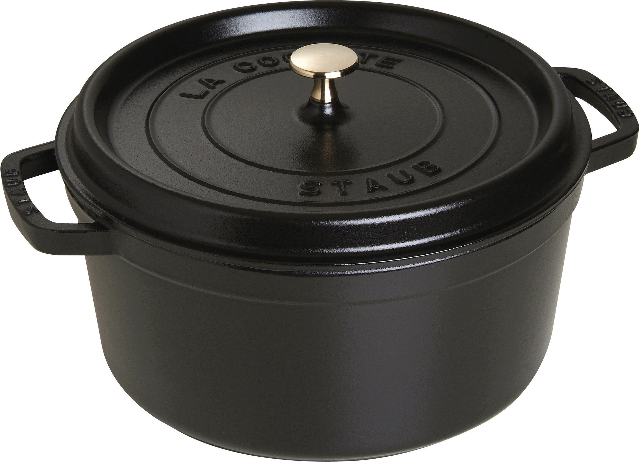 Garnek La Cocotte 6,7 l czarny żeliwny
