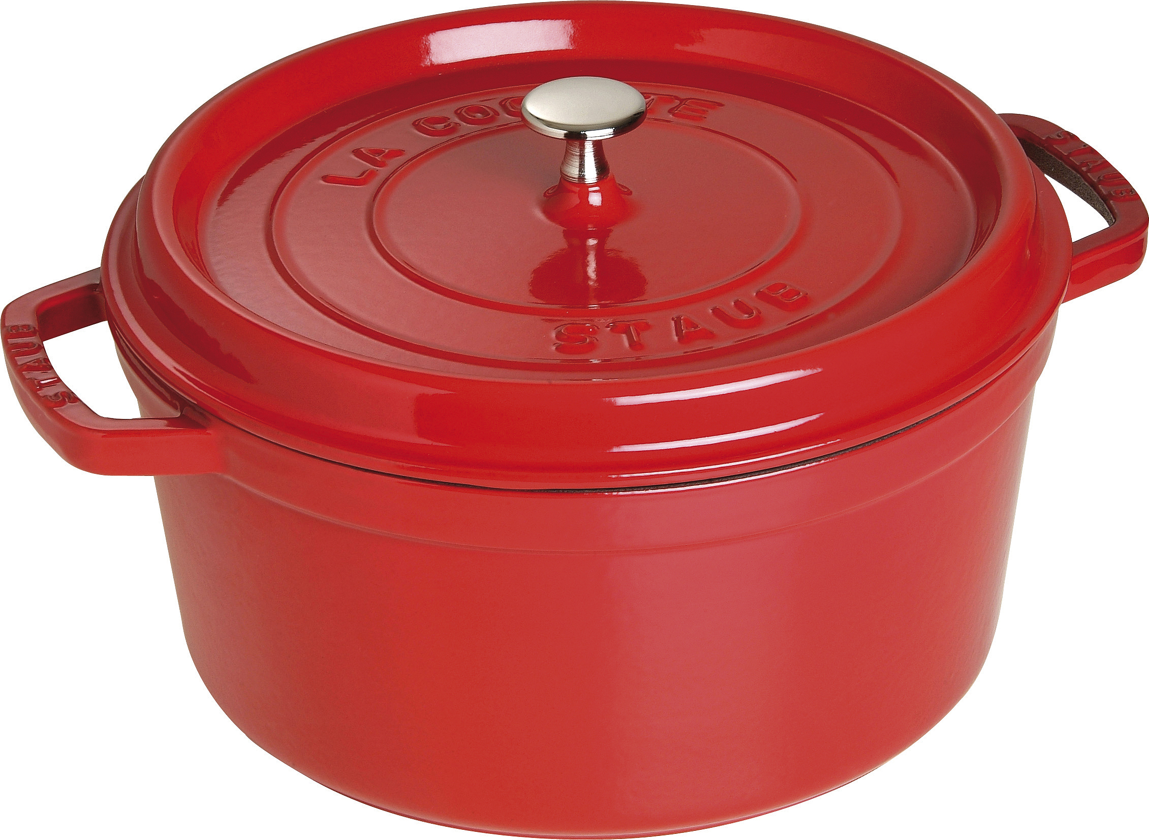Garnek La Cocotte 6,7 l czerwony żeliwny
