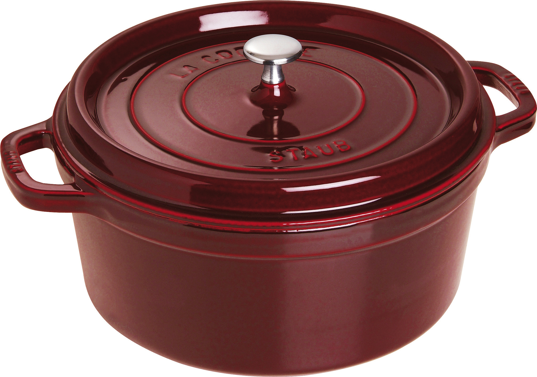 Garnek La Cocotte 6,7 l grenadynowy żeliwny