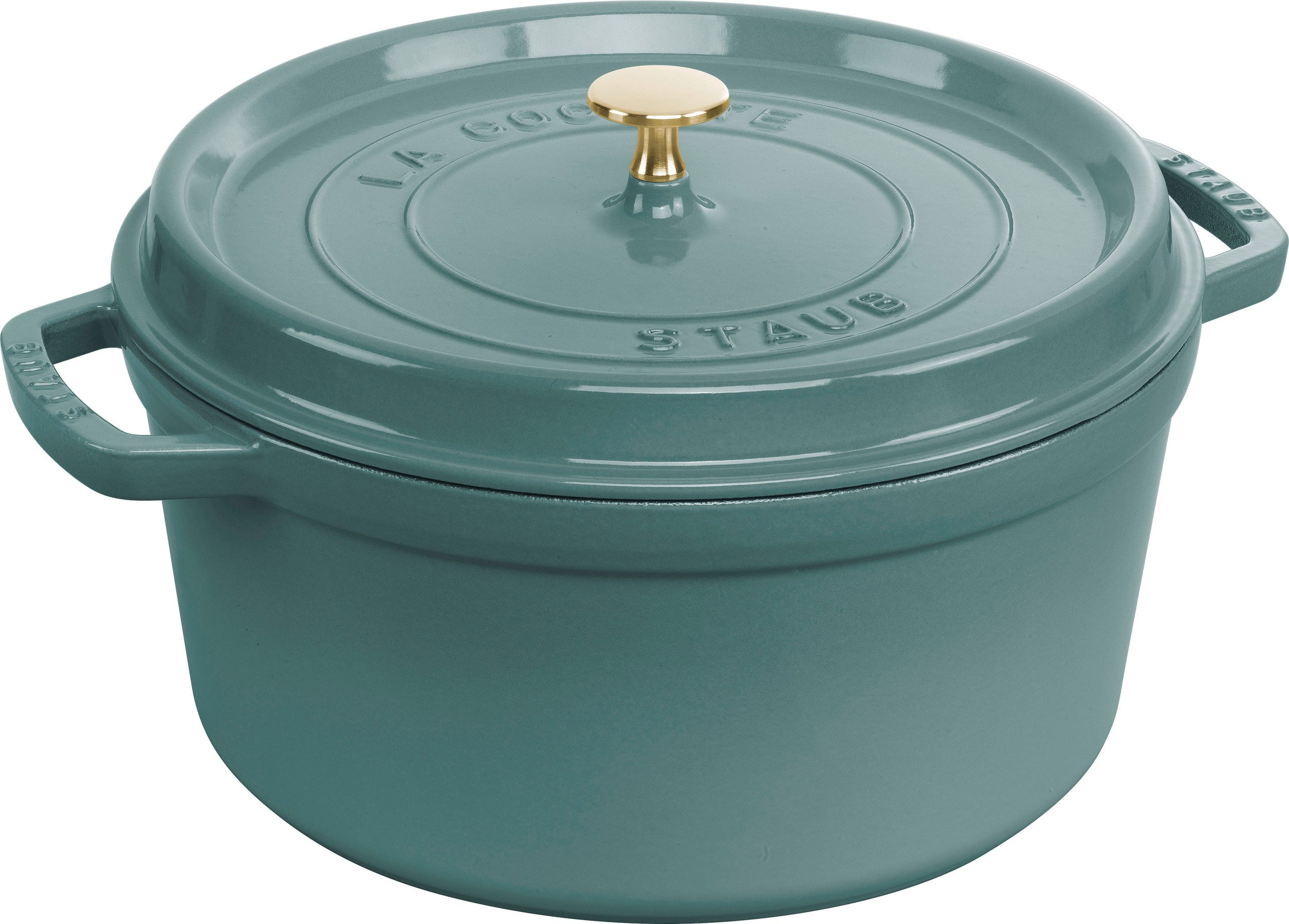 Garnek La Cocotte 6,7 l zieleń eukaliptusowa żeliwny