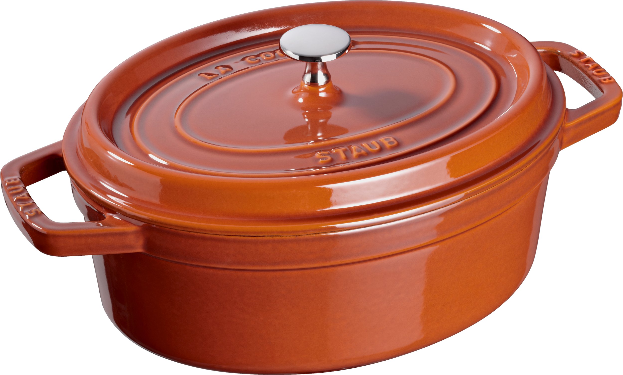 Garnek La Cocotte owalny 4,2 l cynamonowy żeliwny