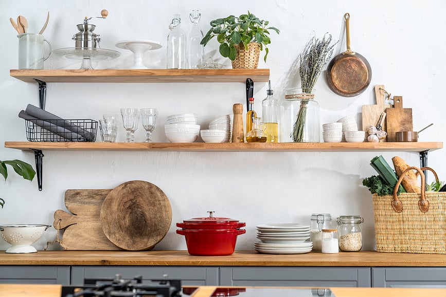 Juego de Olla y Sartén Staub, 24 cm, rojo, Set de 3 piezas