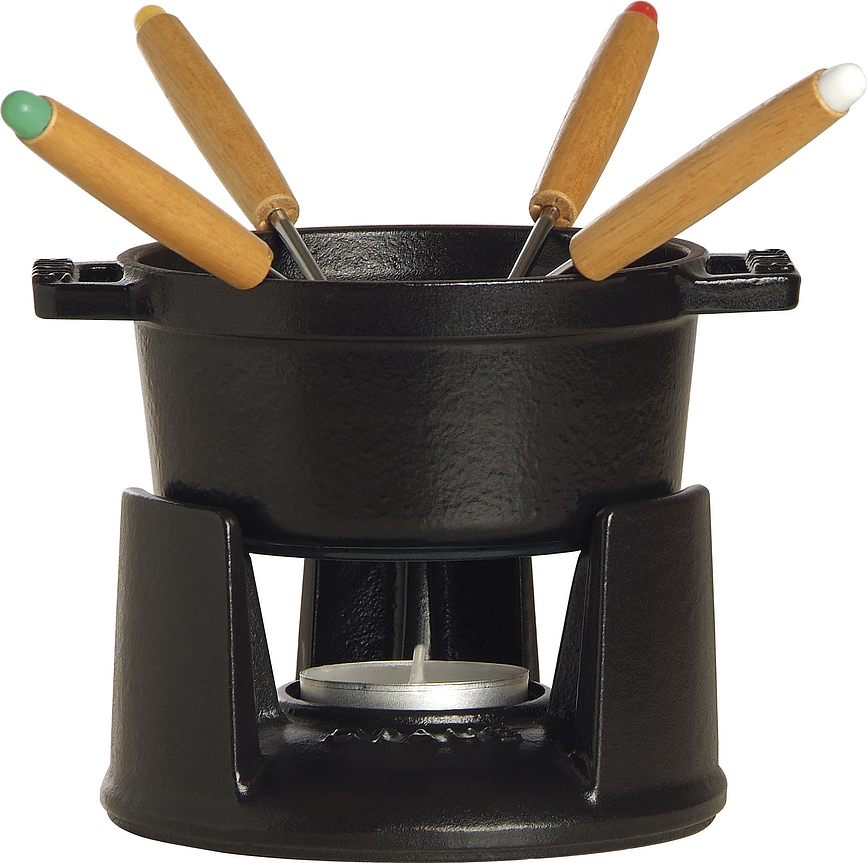Juego de Fondue Staub, 10 cm, Set de 8 piezas
