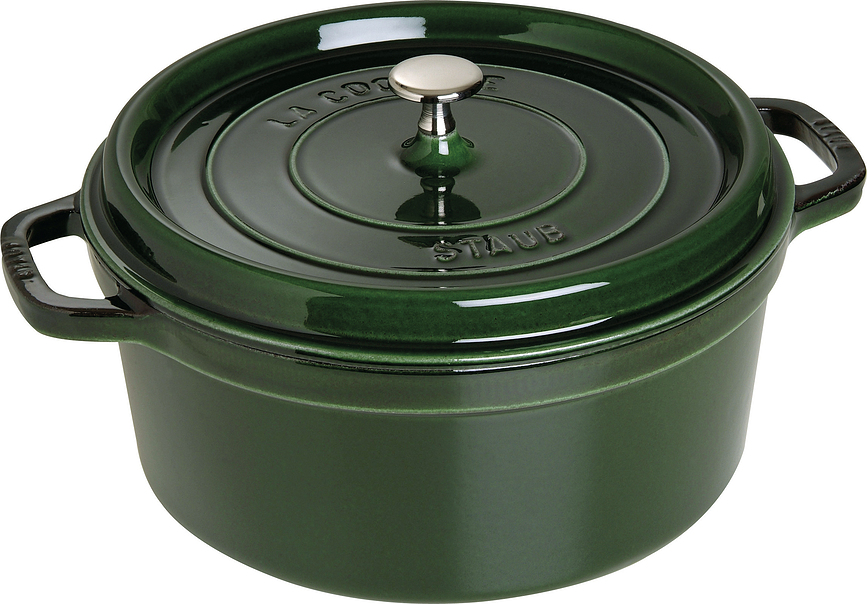 Каструля La Cocotte 6,7 л, зелена, чавунна