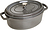 Каструля La Cocotte овальна 3,2 л, графітова, чавунна