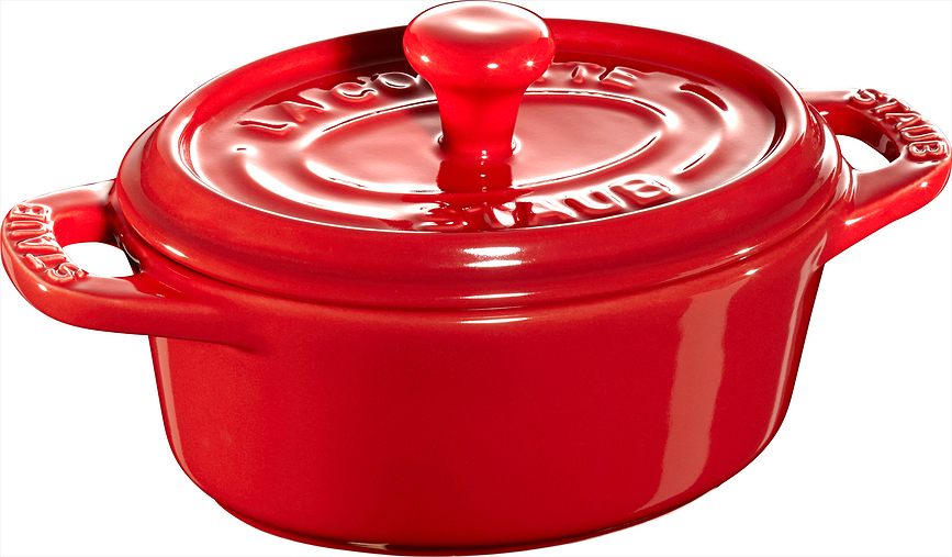 Kepimo ir patiekimo indas Mini Cocotte ovalo formos 200 ml