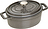 La Cocotte Cocotte ovale, 600 ml, graphite, en fonte