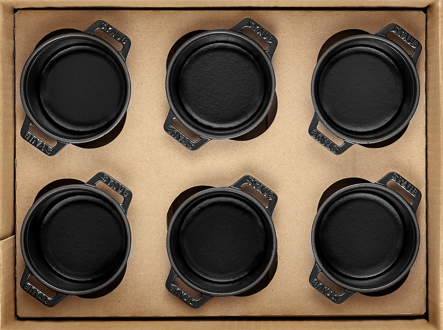 La Cocotte Δοχεία Ψησίματος και Σερβιρίσματος, 250 ml, 6 τμχ