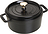 La Cocotte Gryta 1,7 l, svart, gjutjärn