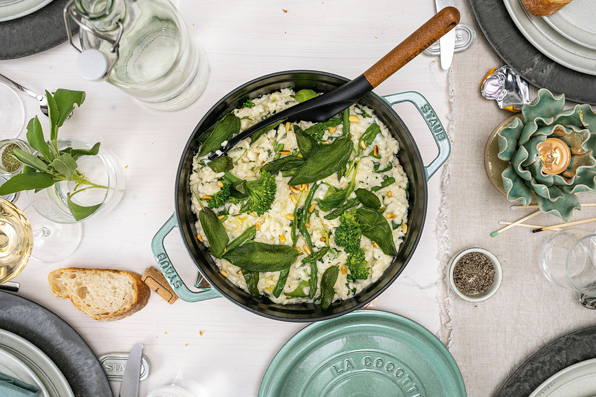 La Cocotte Γάστρα, 3,8 lt, χυτοσιδηρή, καστανή