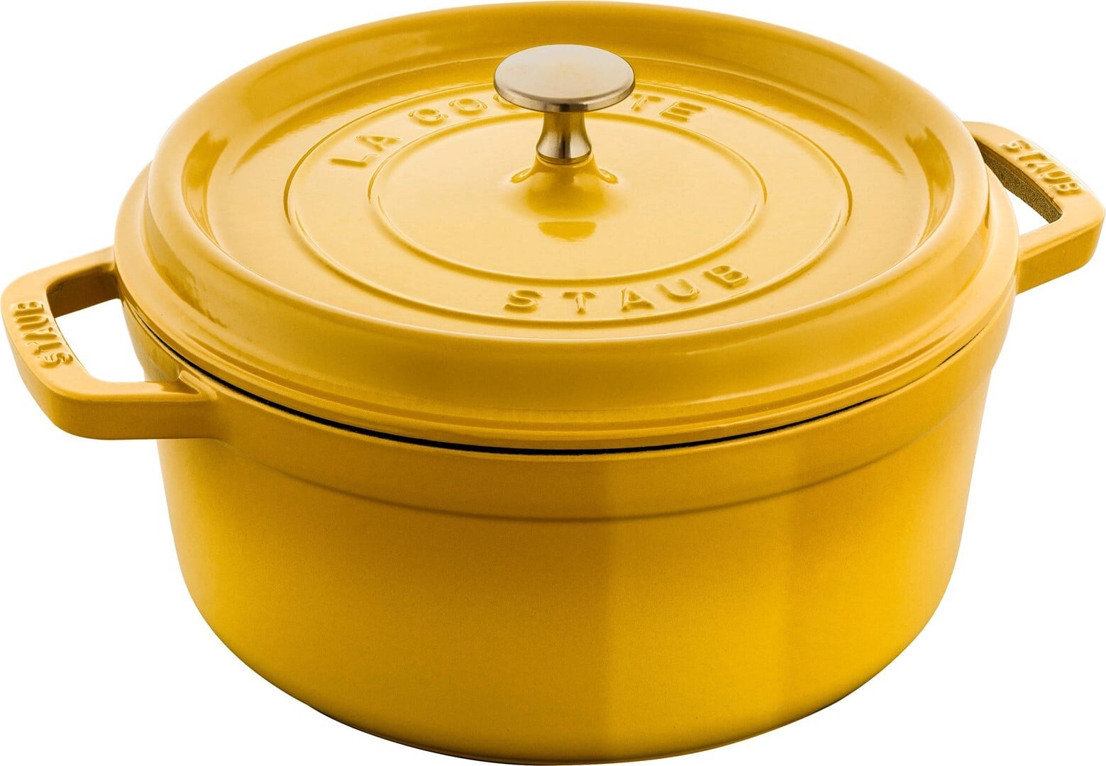 La Cocotte Topf 3,7 l, zitronengelb