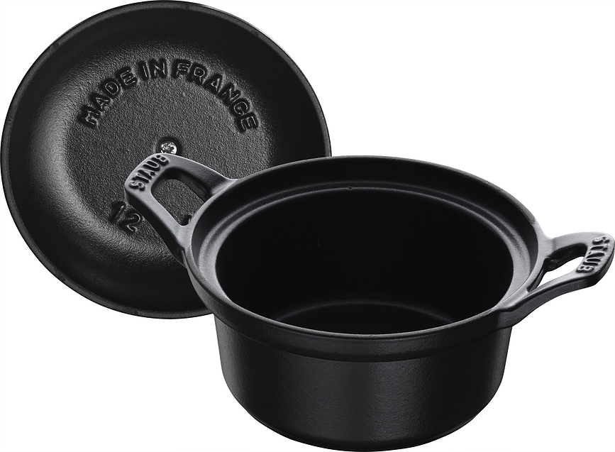 La Coquette Χύτρα μαντεμένια, 500 ml, μαύρη