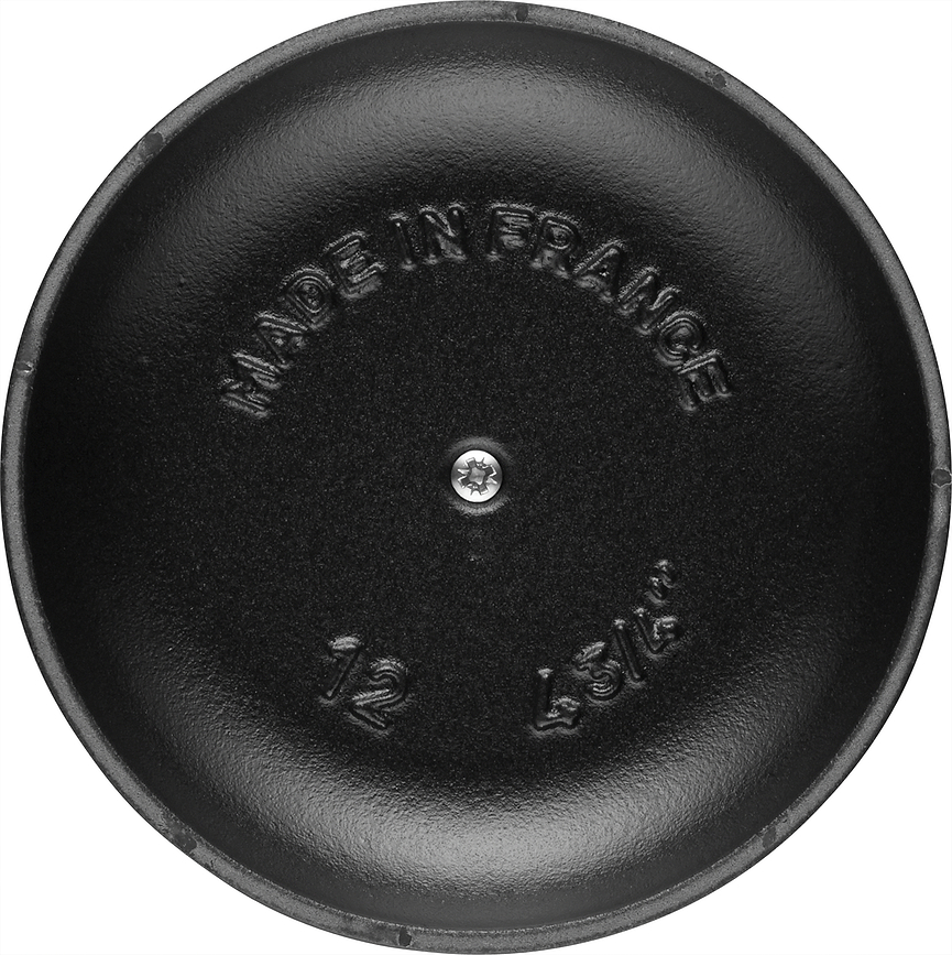 La Coquette Cocotte 500 ml, en fonte, noire