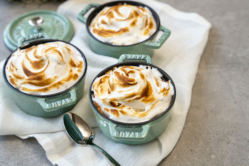 Mini Cocotte, 250 ml, en fonte, menthe