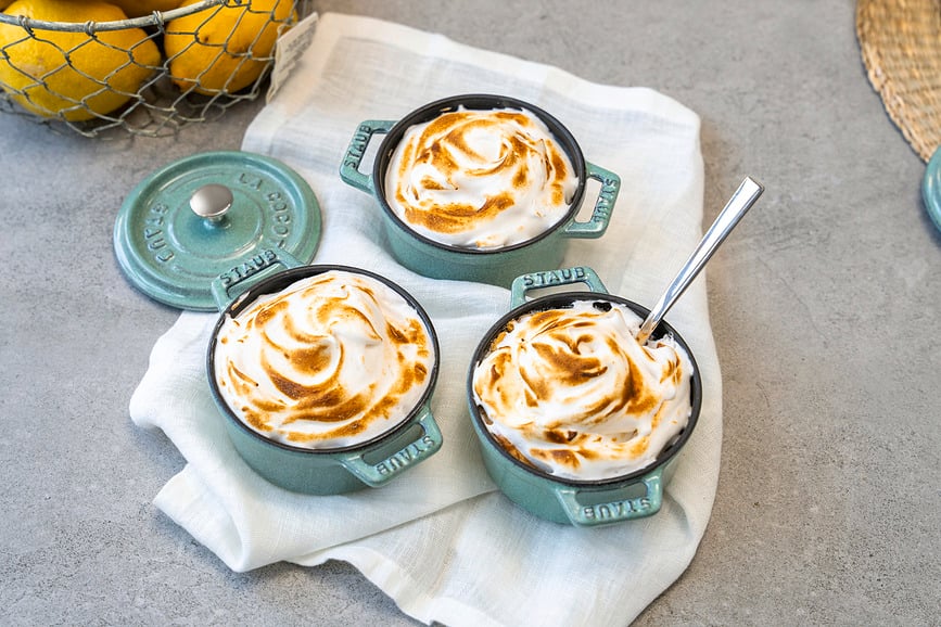 Mini Cocotte, 250 ml, en fonte, menthe