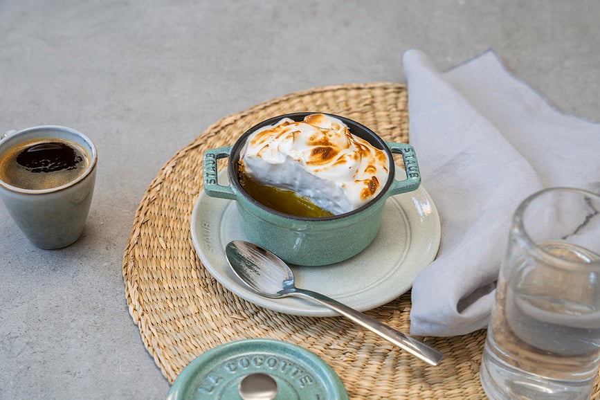 Mini Cocotte Posuda od lijevanog željeza 250 ml menta