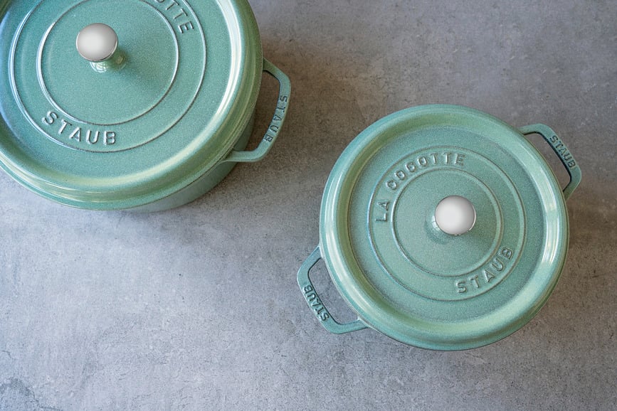 Mini Cocotte Posuda od lijevanog željeza 250 ml menta