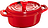 Mini Cocotte ovalada, 200 ml, roja