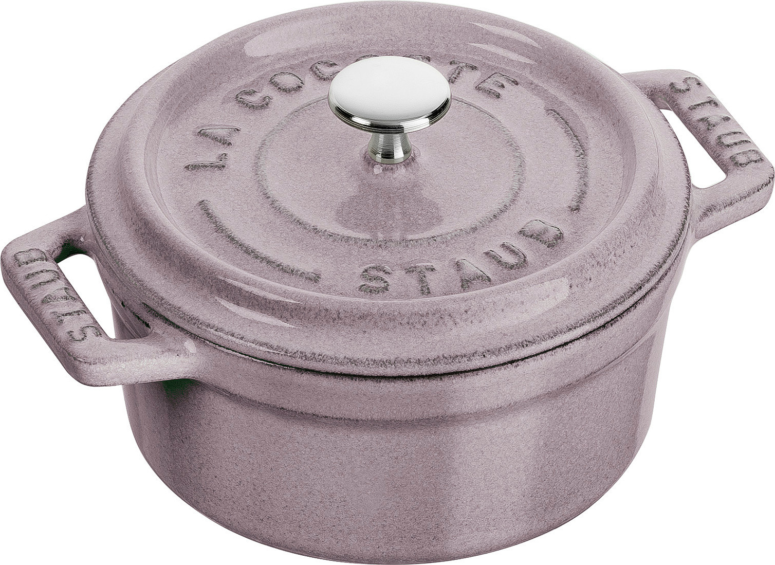 Mini Cocotte Topf 250 ml Kirschblüte aus Gusseisen gefertigt
