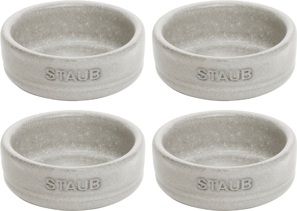 Miseczki na sosy i dipy Staub 50 ml biała trufla 4 szt.