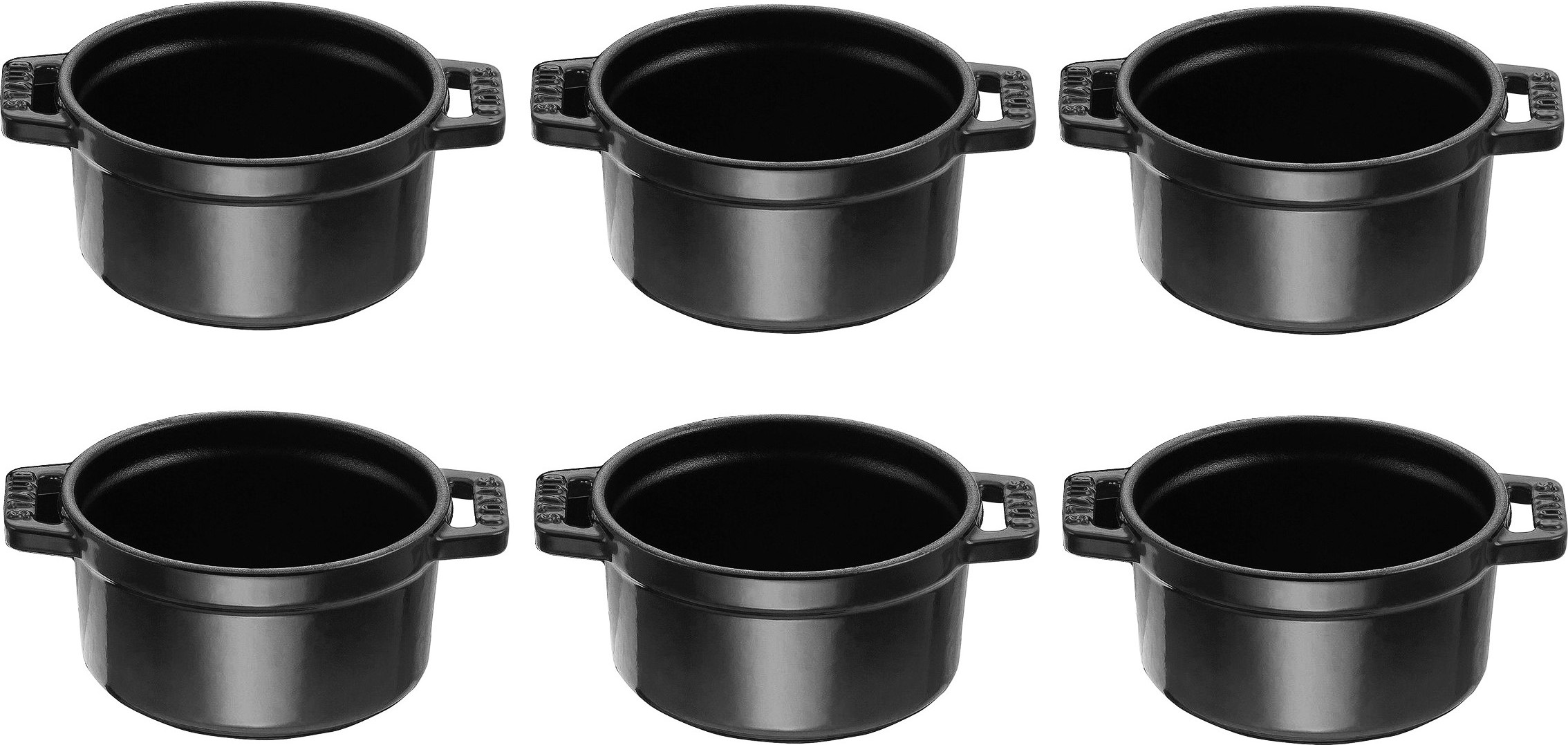 Naczynia do zapiekania i serwowania La Cocotte 250 ml 6 szt.