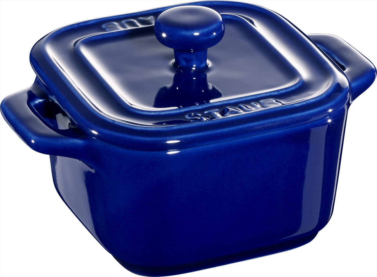 Naczynia do zapiekania i serwowania Mini Cocotte 125 ml niebieskie 2 szt.
