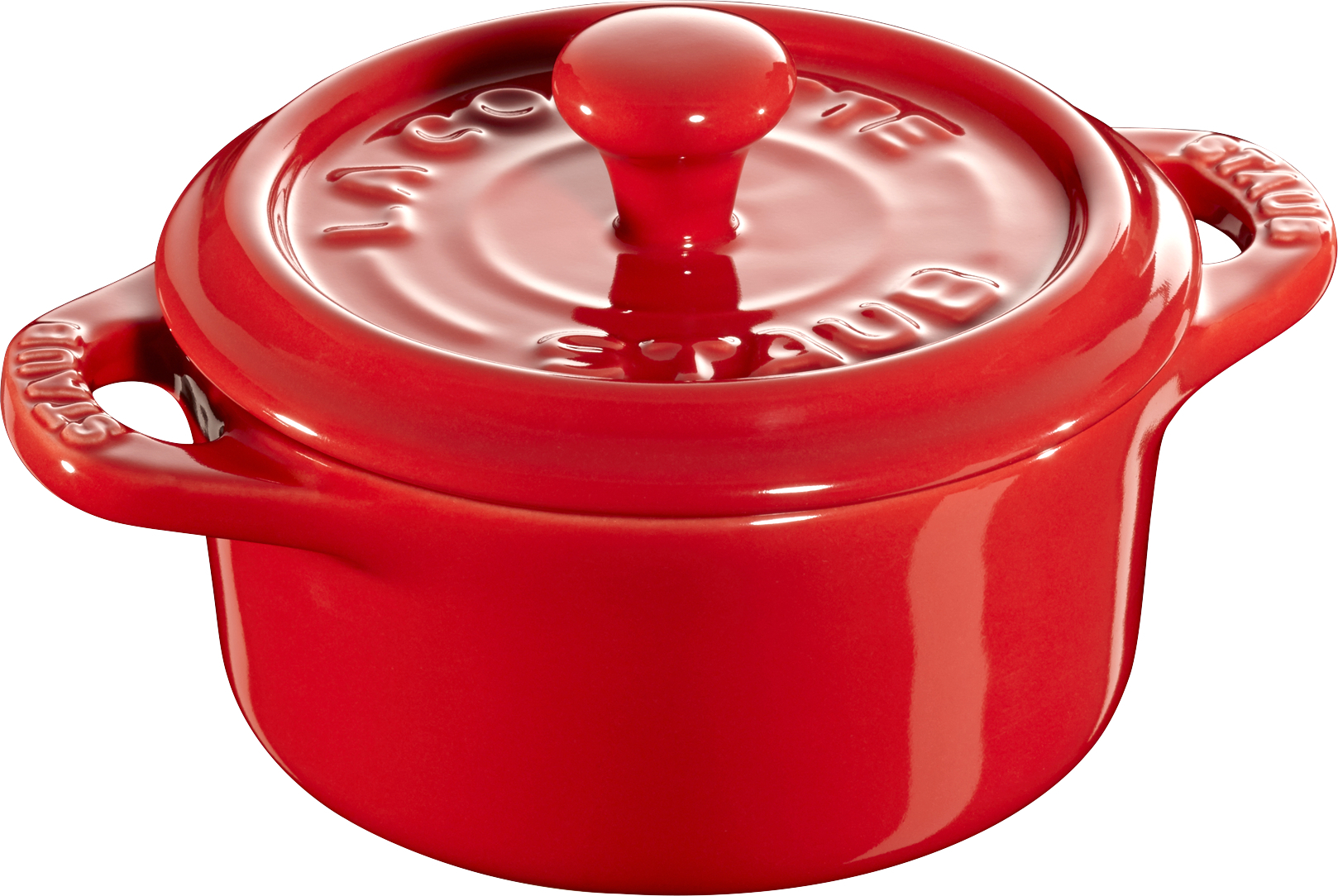 Naczynie do zapiekania i serwowania Mini Cocotte 200 ml czerwone
