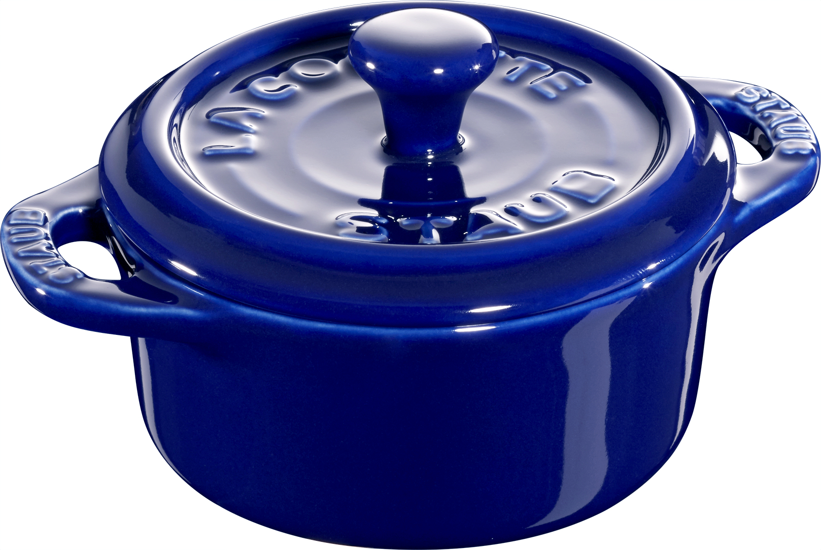 Naczynie do zapiekania i serwowania Mini Cocotte 200 ml niebieskie
