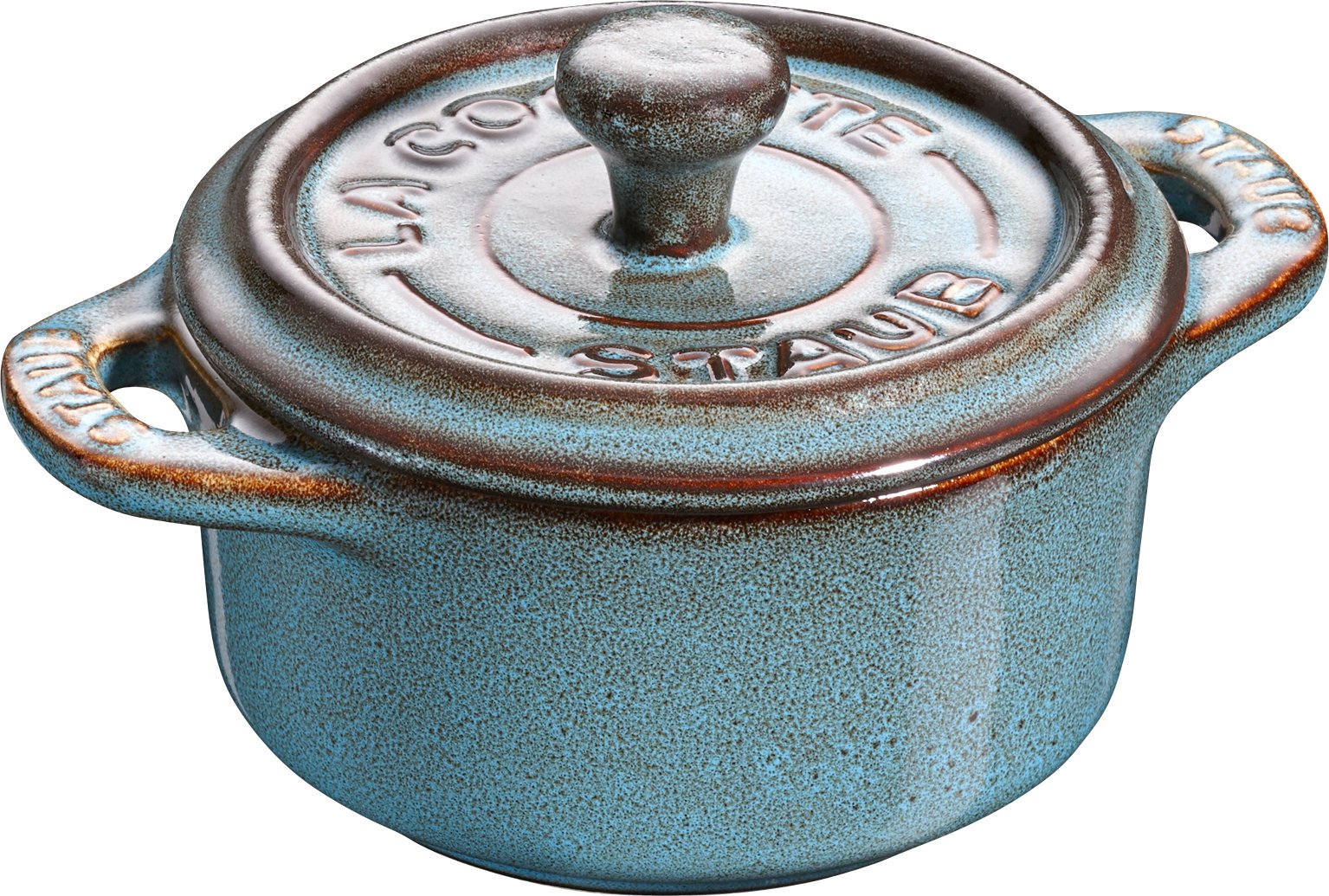 Naczynie do zapiekania i serwowania Mini Cocotte 200 ml turkusowe