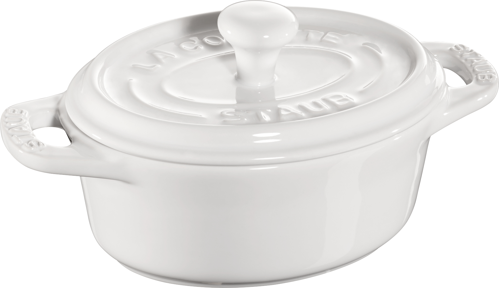 Naczynie do zapiekania i serwowania Mini Cocotte owalne 200 ml białe