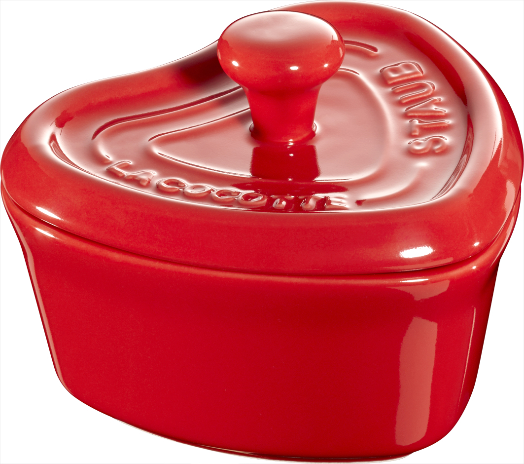 Naczynie do zapiekania i serwowania Mini Cocotte serce 200 ml