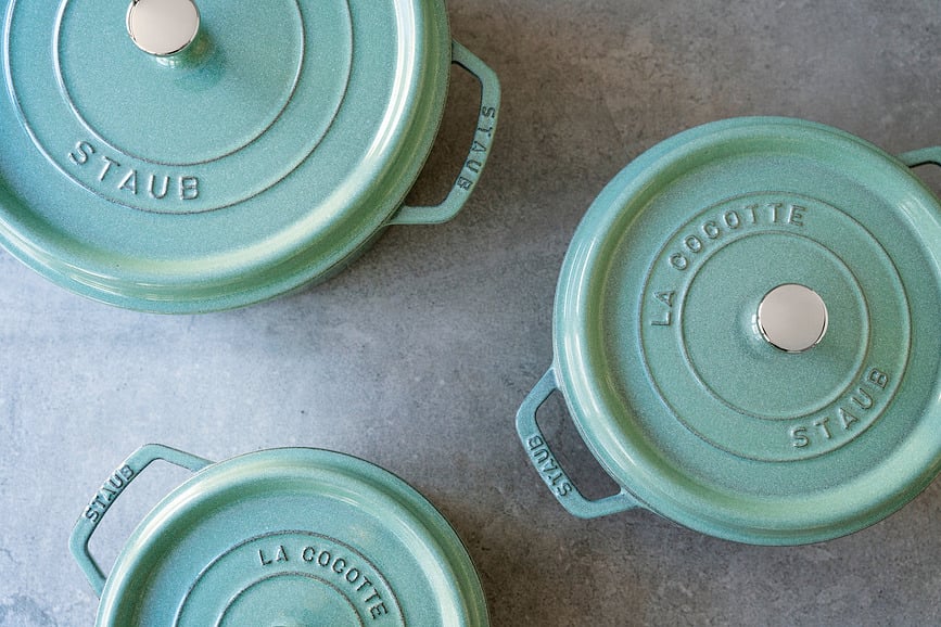 Olla de hierro fundido La Cocotte, 2,2 l, trufa blanca