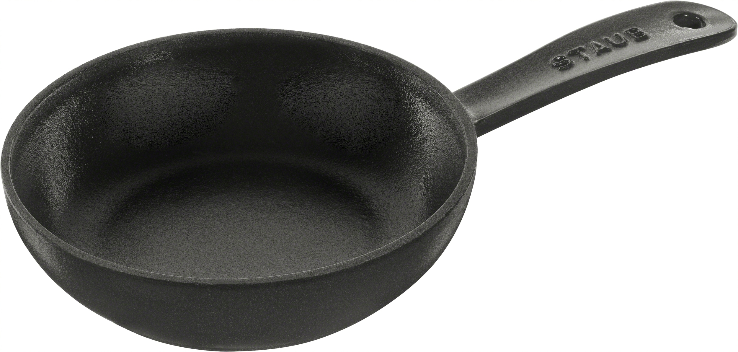 Patelnia Staub 16 cm czarna żeliwna