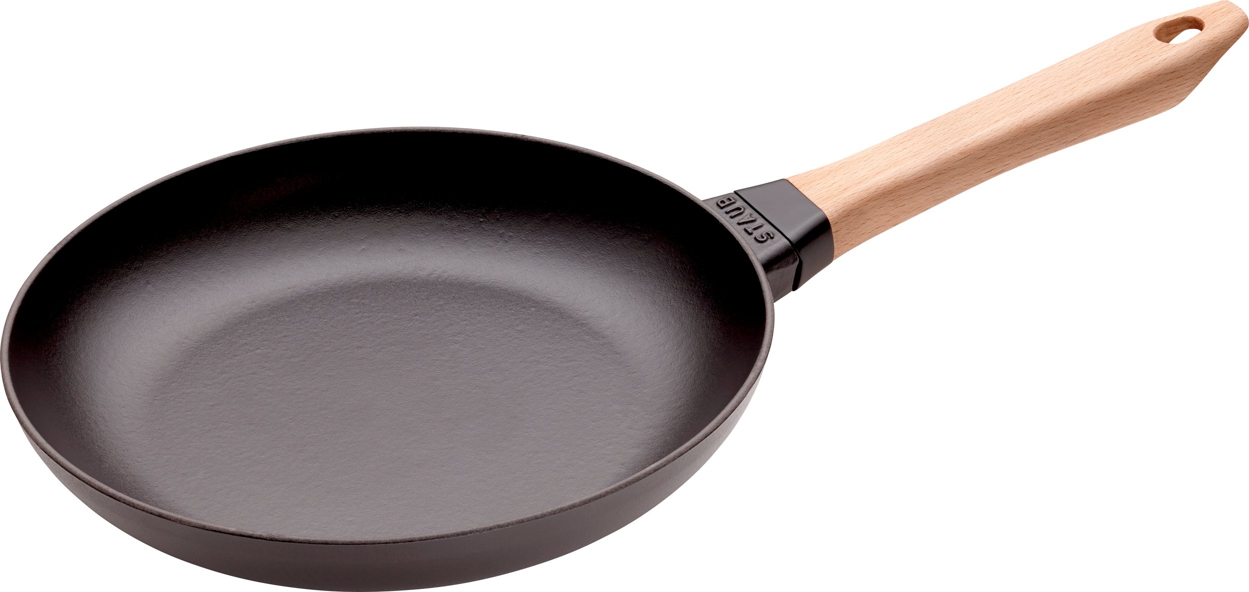 Patelnia Staub 26 cm z drewnianym uchwytem