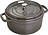 Pentola La Cocotte 3,8 l color grigio grafite in ghisa
