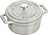 Pentola Mini Cocotte 250 ml bianco tartufo in ghisa