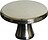 Pomo Staub de níquel, 4 cm, para tapa