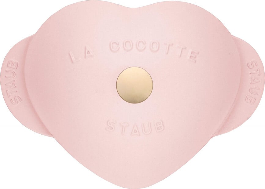 Puodas Special Cocotte širdies formos, 1,75 l, rožinis