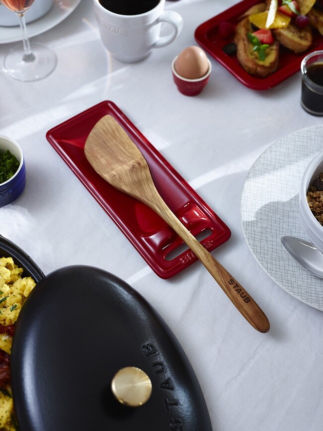 Reposacucharas Staub, rojo