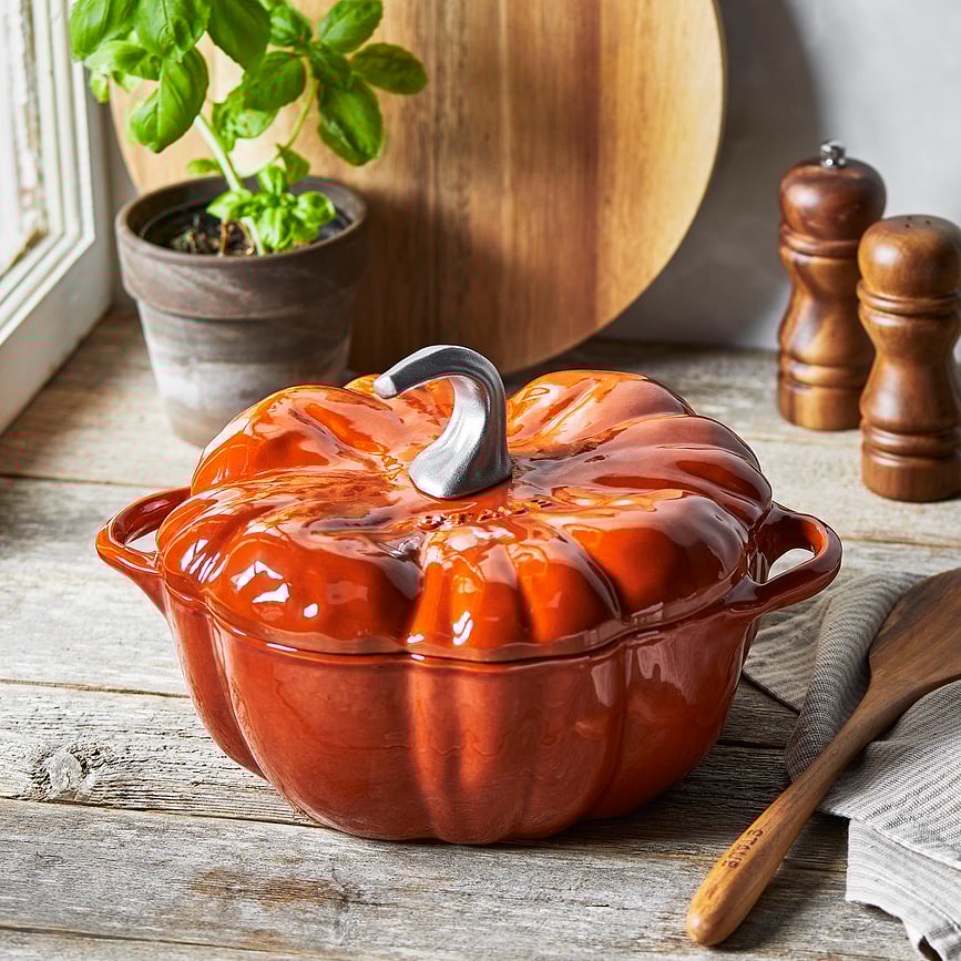 STAUB カボチャ型 鍋 オレンジ 約24cm STAUB カボチャ型 鍋 オレンジ 約24cm
