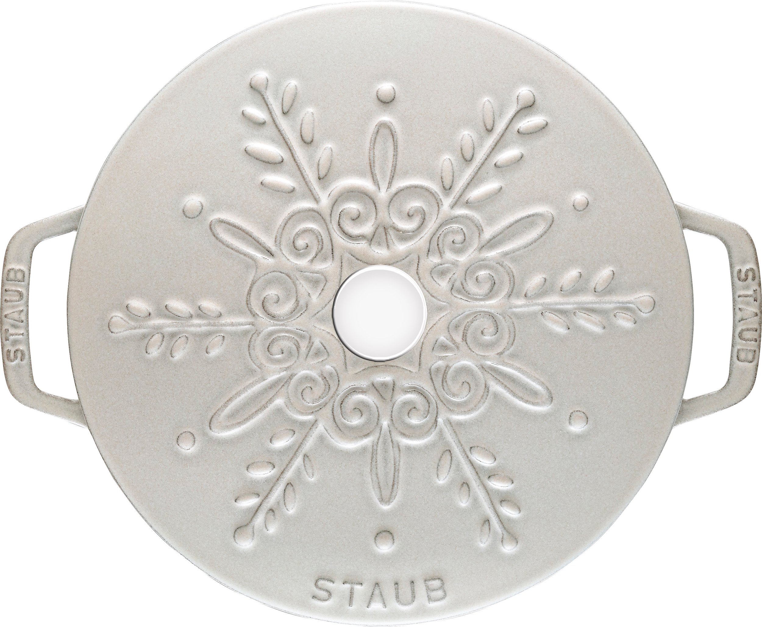 Special Cocotte Cooking pot 3,6 l Snowflake white truffle - Staub