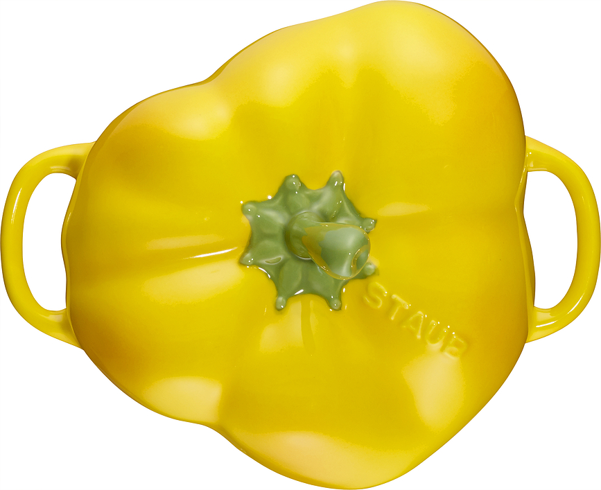 Special Cocotte Κοκότ για ψήσιμο και σερβίρισμα, 470 ml, κίτρινο, σε σχήμα πιπεριάς