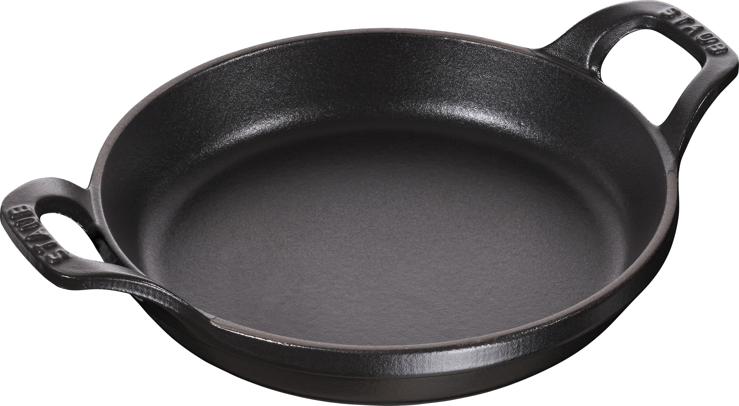 Staub Back- und Servierplatte 400 ml schwarz