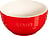 Staub Bol 17 cm, rouge