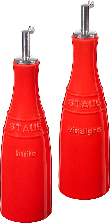 Staub Δοχεία Λαδιού και Ξυδιού, 250 ml, 2 τμχ