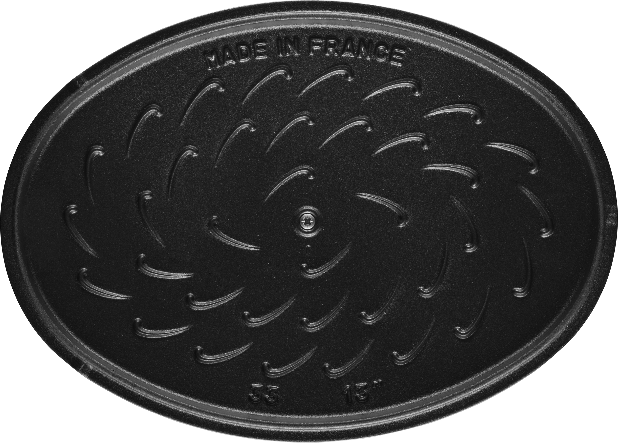 Staub Cocotte Oval 41cm Black