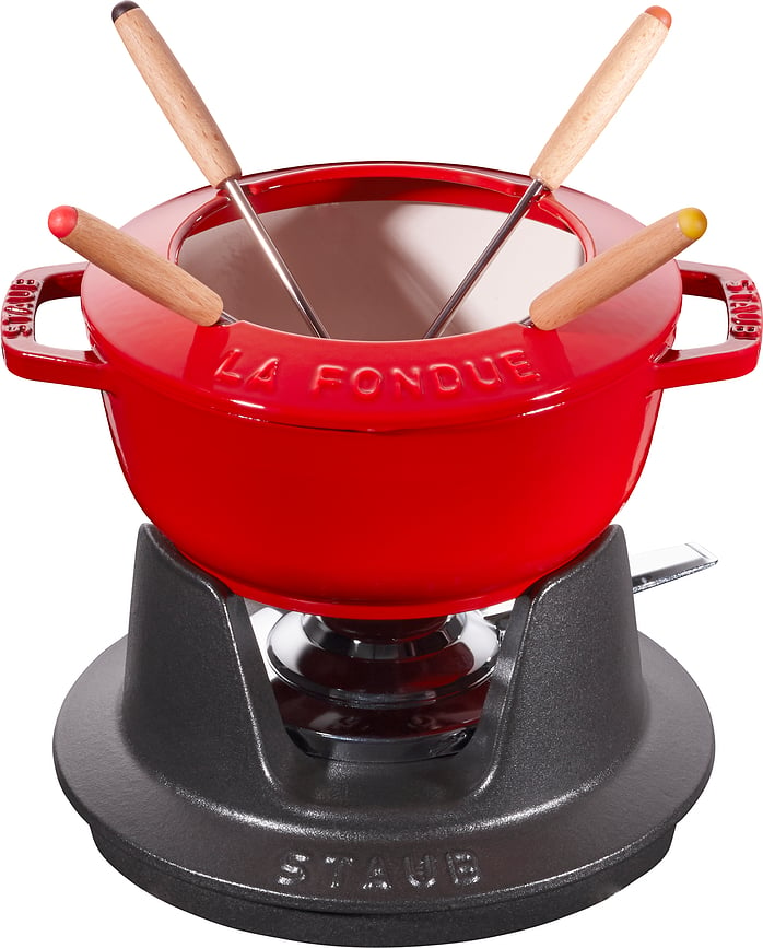 Staub Fondue-Set 16 cm 8 El.