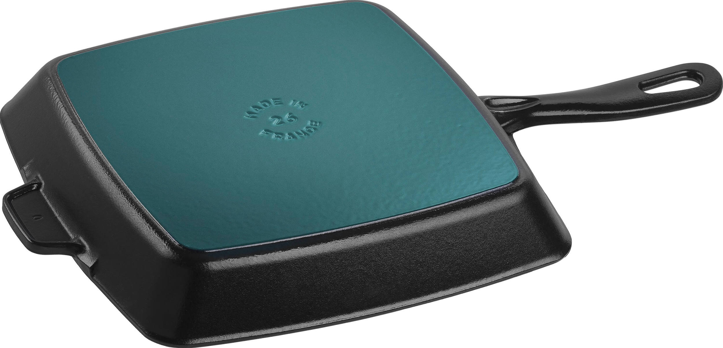 Staub - 33cm Square Cast Iron Double Handle Grill Pan