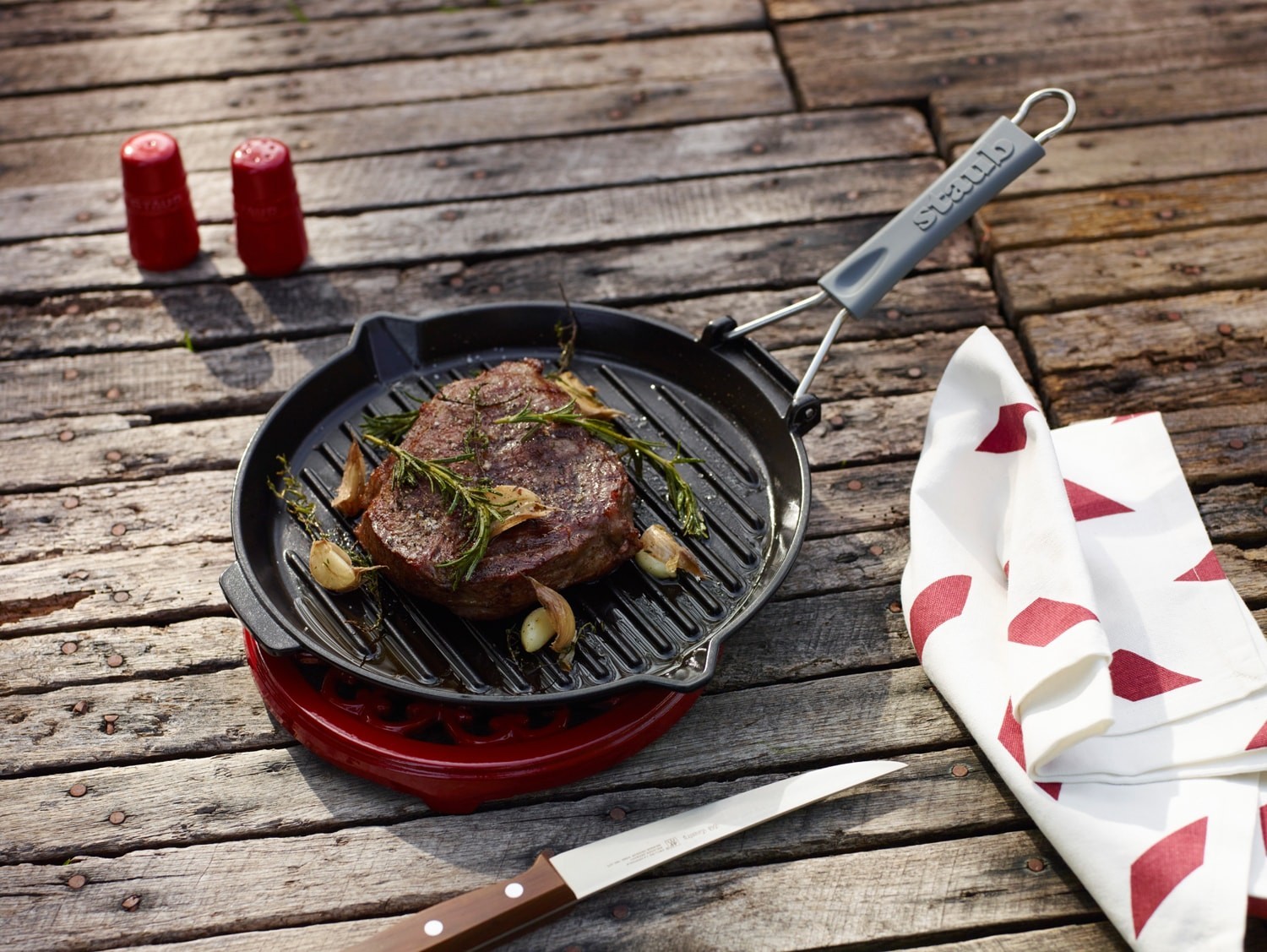 Staub grill on sale